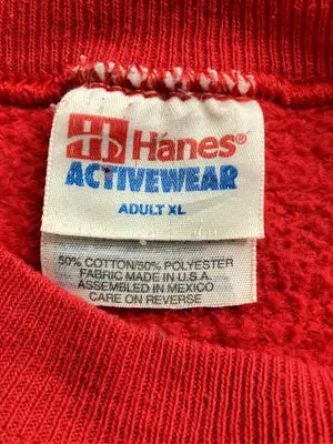 Hanes/ヘインズ/スウェット/トップス/レッド/XL