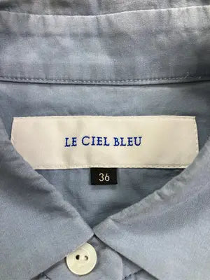 LE CIEL BLEU/ルシェルブルー/シャツ/ブラウス/トップス/スカイブルー/36