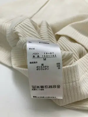 CLOSSHI/クロッシー/Tシャツ/カットソー/トップス/ホワイト/M バスト79~87 身長154~162