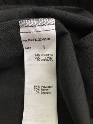 SLY/スライ/シャツワンピース/ワンピース/ドレス/ブラック/1