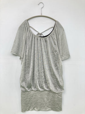 Flower Circle/フラワーサークル/シャツ/ブラウス/トップス/グレー/M