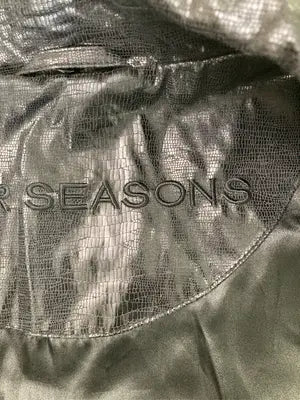 FOR SEASONS/ステンカラーコート/ジャケット/アウター/ブラック