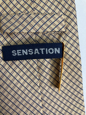 SENSATION/ネクタイ/ファッション雑貨/ベージュ