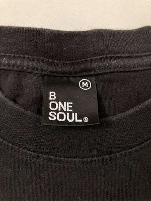 B ONE SOUL/ビーワンソウル/Tシャツ/カットソー/トップス/ブラック/M