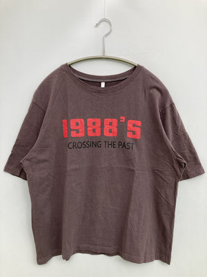 JUNOAH/ジュノア/Tシャツ/カットソー/トップス/グレー/L