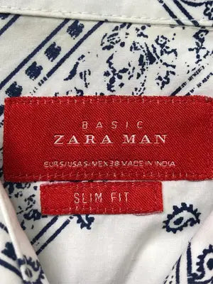 ZARA MAN/ザラマン/シャツ/ブラウス/トップス/ホワイト/S