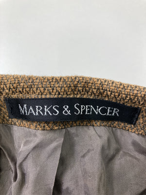 MARKS & SPENCER/テーラードジャケット/ジャケット/アウター/ブラウン/CHEST107cm LONG