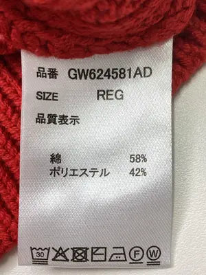 GLOBAL WORK/グローバルワーク/ニット/セーター/トップス/レッド/REG
