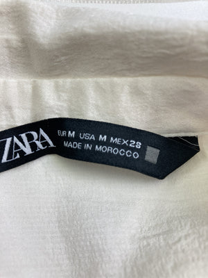 ZARA/ザラ/シャツ/ブラウス/トップス/アイボリー/EUR M/USA M/ MEX 28