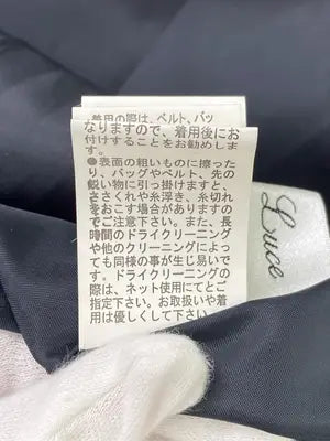 Della Luce/ワンピース/ワンピース/ドレス/ブラック/M