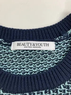 BEAUTY&YOUTH/ビューティーアンドユース/ベスト/トップス/スカイブルー