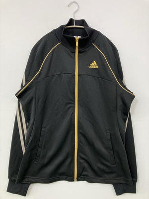 adidas/アディダス/ジャージ/トラックジャケット/トップス/ブラック/L