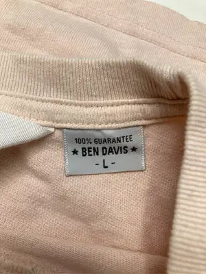 BEN DAVIS/ベンデイビス/Tシャツ/カットソー/トップス/ピンク/L