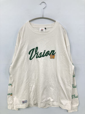 VISION STREET WEAR/ヴィジョンストリートウェア/Tシャツ/カットソー/トップス/ホワイト/L