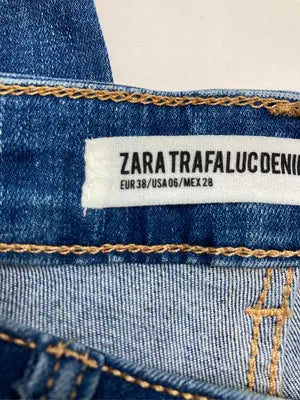 ZARA/ザラ/デニムパンツ/パンツ/ブルー/EUR 38/USA 06/MEX 28
