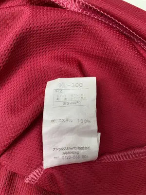 asics/アシックス/Tシャツ/カットソー/トップス/レッド/XL
