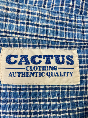 CACTUS/カクタス/シャツ/ブラウス/トップス/ブルー/M