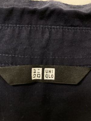 UNIQLO/ユニクロ/シャツ/ブラウス/トップス/ネイビー/M