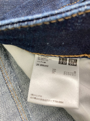 UNIQLO/ユニクロ/デニムパンツ/パンツ/ネイビー/26(66cm)