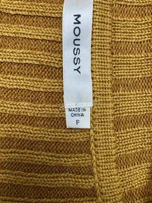 MOUSSY/マウジー/ニット/セーター/トップス/ブラウン/F
