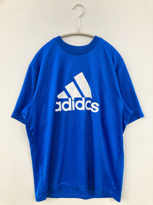 adidas/アディダス/Tシャツ/カットソー/トップス/ブルー/O
