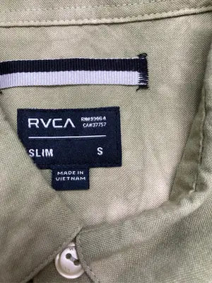 RVCA/ルーカ/シャツ/ブラウス/トップス/ライトグリーン/S