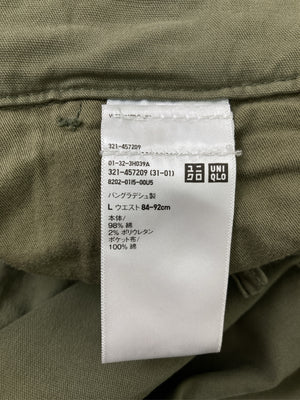 UNIQLO/ユニクロ/カーゴパンツ/パンツ/カーキ/L