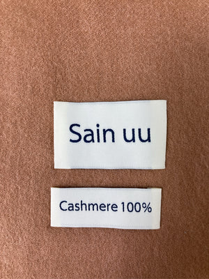 Sain uu/マフラー/ファッション雑貨/ベージュ