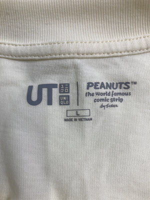 UNIQLO/ユニクロ/Tシャツ/カットソー/トップス/ホワイト/L