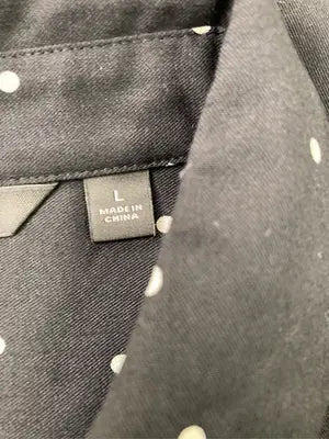UNIQLO/ユニクロ/シャツ/ブラウス/トップス/ブラック/L