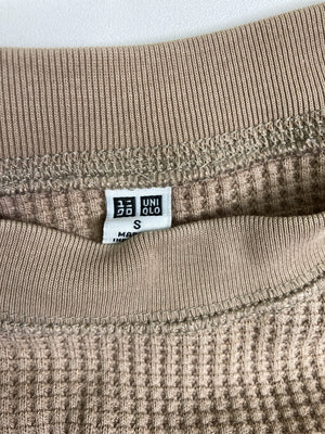 UNIQLO/ユニクロ/Tシャツ/カットソー/トップス/ブラウン/S