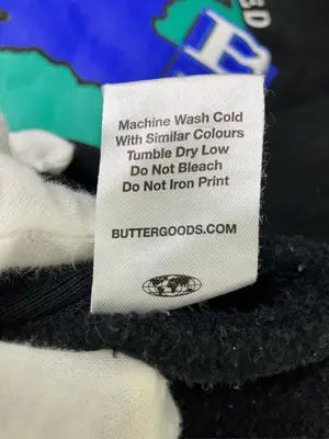 Butter/バター/スウェット/トップス/ブラック/LARGE