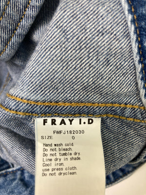 FRAY I.D/フレイアイディー/デニムジャケット/ジャケット/アウター/ブルー/0