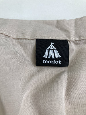 merlot/メルロー/シャツワンピース/ワンピース/ドレス/ベージュ