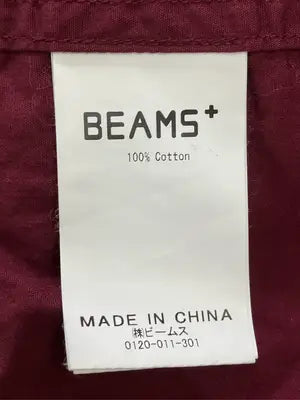 BEAMS/ビームス/アノラックパーカー/トップス/レッド/M