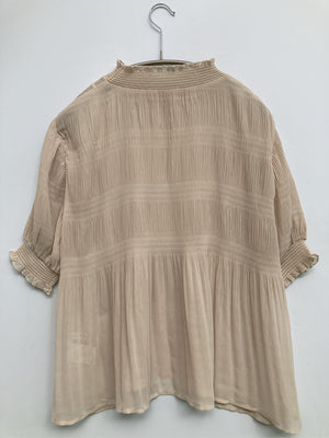 w closet/ダブルクローゼット/シャツ/ブラウス/トップス/ベージュ/F