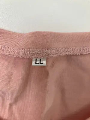 Tシャツ/カットソー/トップス/ピンク/LL