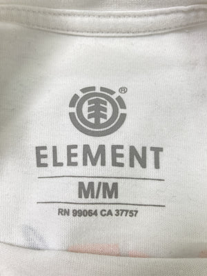 ELEMENT/エレメント/Tシャツ/カットソー/トップス/ホワイト/M