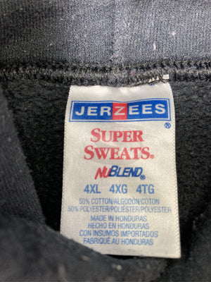 JERZEES/ジャージーズ/パーカー/トップス/ブラック/4XL