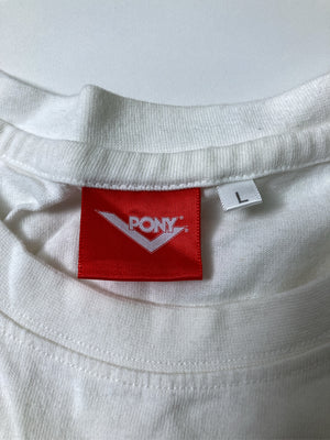 PONY/ポニー/Tシャツ/カットソー/トップス/ホワイト/L