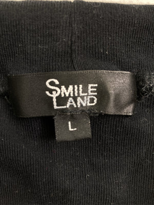 SMILE LAND/スマイルランド/Tシャツ/カットソー/トップス/ブラック/L