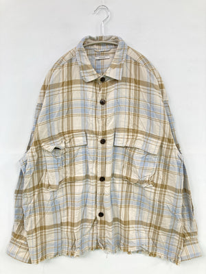 BAYFLOW/ベイフロー/シャツ/ブラウス/トップス/ベージュ/4