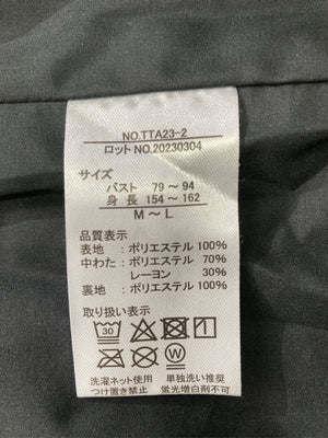 ベスト/トップス/ブラック/M-L