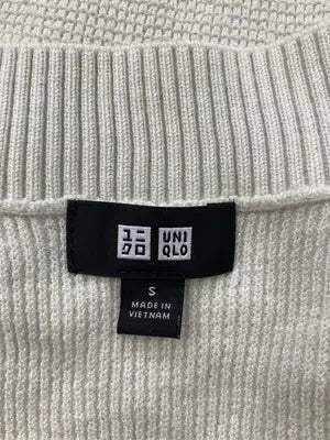 UNIQLO/ユニクロ/ニット/セーター/トップス/ベージュ/S