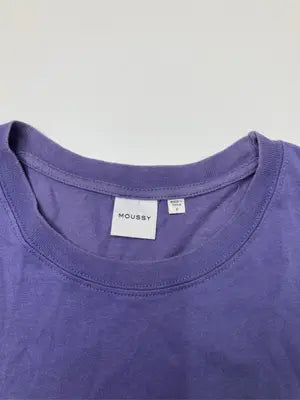 MOUSSY/マウジー/Tシャツ/カットソー/トップス/パープル/F