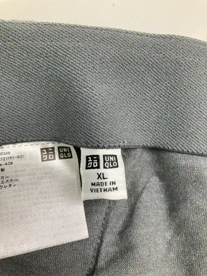 UNIQLO/ユニクロ/スラックス/パンツ/グレー/XL