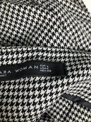ZARA WOMAN/ザラウーマン/ショート/ミニスカート/スカート/ブラック/L