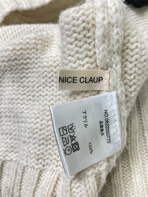 continuer de NICE CLAUP/コンティニューデナイスクラップ/ニット/セーター/トップス/ホワイト