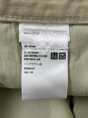 UNIQLO/ユニクロ/デニムパンツ/パンツ/ベージュ/26