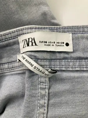 ZARA/ザラ/デニムパンツ/パンツ/グレー/EUR38